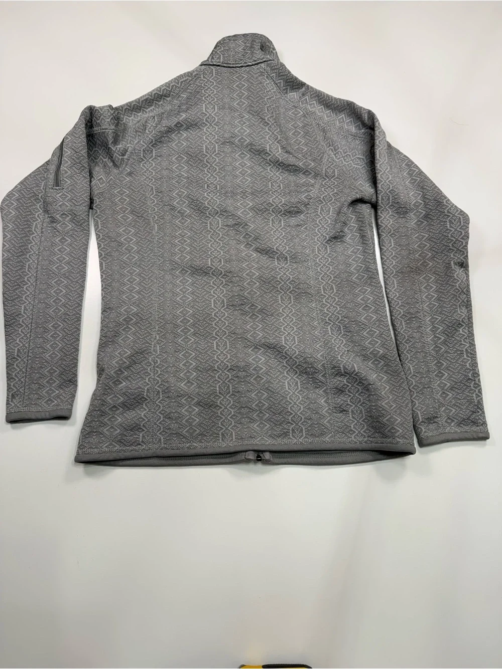Patagonia Light Gray Patterned Full-Zip Jacket - Picture 9 of 9